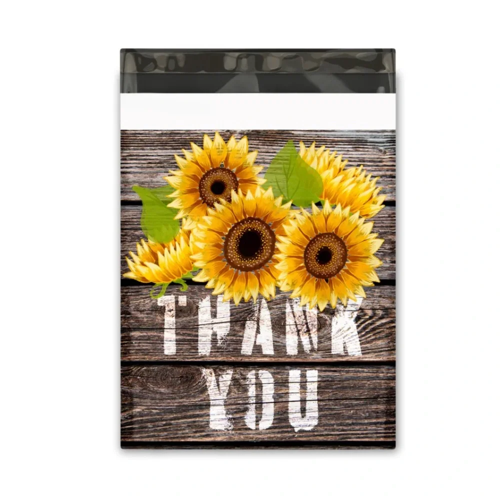 LAST SET!🌻18 Sunflower Thank you Poly Mailer